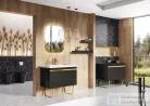 AREZZO design univerzális polc bármely modellhez 40 cm, matt fekete színben AR-168449
