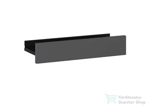 AREZZO design univerzális polc bármely modellhez 40 cm, matt antracit színben AR-168451
