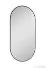 AREZZO design SHARON ovális LED tükör 52/92, fekete AR-168462