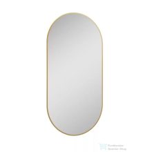   AREZZO design SHARON ovális LED tükör 52/92, arany AR-168463