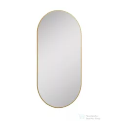   AREZZO design SHARON ovális LED tükör 52/92, arany AR-168463