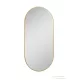 AREZZO design SHARON ovális LED tükör 52/92, arany AR-168463