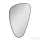 AREZZO design SHARON LED tükör 65/100, fekete AR-168502