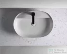 AREZZO design TERRAZZO márvány mosdópult 80/46/2 fehér matt AR-168539