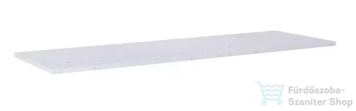 AREZZO design TERRAZZO márvány mosdópult 160/46/2 , matt fehér AR-168543