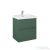 AREZZO design MONTEREY 60 cm-es alsószekrény 2 fiókkal matt zöld színben, szifonkivágással AR-168559