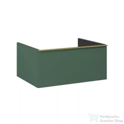   AREZZO design Monterey 60cm-es alsószekrény 1 fiókkal, szifonkivágás nélkül, matt zöld AR-168563