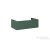 AREZZO design MONTEREY 80 cm-es alsószekrény 1 fiókkal Matt Zöld színben, szifonkivágás nélkül AR-168565