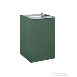   AREZZO design MONTEREY 40 cm-es oldalszekrény szennyeskosárral Matt Zöld színben AR-168567