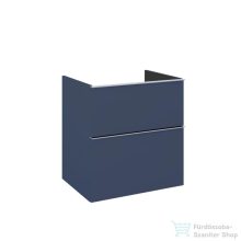   AREZZO design MONTEREY 60 cm-es alsószekrény 2 fiókkal matt kék színben, szifonkivágás nélkül AR-168578
