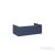 AREZZO design MONTEREY 80 cm-es alsószekrény 1 fiókkal matt kék színben, szifonkivágás nélkül AR-168579