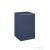 AREZZO design MONTEREY 40 cm-es oldalszekrény 1 ajtóval Matt kék színben AR-168582