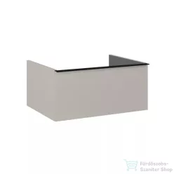   AREZZO design Monterey 60cm-es alsószekrény 1 fiókkal, szifonkivágás nélkül, matt beige AR-168590