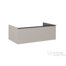   AREZZO design MONTEREY 80 cm-es alsószekrény1 fiókkal matt beige színben, szifonkivágás nélkül AR-168592