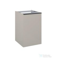   AREZZO design MONTEREY 40 cm-es oldalszekrény szennyeskosárral Matt beige színben AR-168594