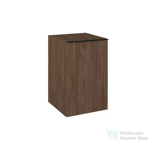 AREZZO design MONTEREY 40 cm-es oldalszekrény 1 ajtóval Lincoln dió színben AR-168693