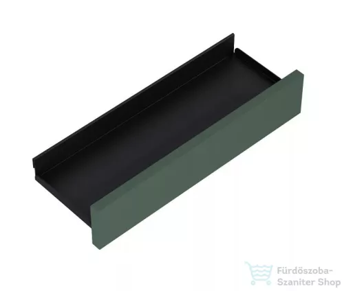 AREZZO design univerzális polc bármely modellhez 40 cm, matt zöld színben AR-168786