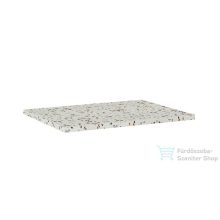   AREZZO design TERRAZZO márvány mosdópult 100/46/2 mix matt  AR-168819