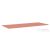 AREZZO design márványpult 120/46/1,5 matt terra pink AR-168823