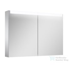   AREZZO design Tükrös szekrény 100 cm, 2 ajtó + TECHNOBOX+ LED PANEL, AR-168926