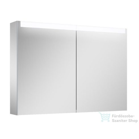 AREZZO design Tükrös szekrény 100 cm, 2 ajtó + TECHNOBOX+ LED PANEL, AR-168926