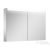 AREZZO design Tükrös szekrény 100 cm, 2 ajtó + TECHNOBOX+ LED PANEL, AR-168926