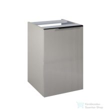   AREZZO design MONTEREY GLASS 40 cm-es oldalszekrény szennyeskosárral bézs színben AR-169408