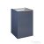 AREZZO design MONTEREY GLASS 40 cm-es oldalszekrény szennyeskosárral kék színben AR-169410