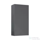 AREZZO design 40 cm-es univerzális felső szekrény (21,6 cm mély) 1 ajtós, magasfényű antracit színben AR-169665