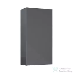   AREZZO design 40 cm-es univerzális felső szekrény (21,6 cm mély) 1 ajtós, magasfényű antracit színben AR-169665