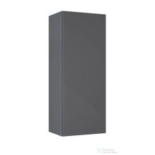   AREZZO design 40 cm-es univerzális felső szekrény (31,6 cm mély) 1 ajtós, magasfényű antracit színben AR-169677