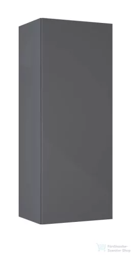 AREZZO design 40 cm-es univerzális felső szekrény (31,6 cm mély) 1 ajtós, magasfényű antracit AR-169677