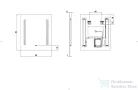 AREZZO design LED tükör 60x70 AR-2012