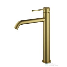   AREZZO design NOVA magasított mosdócsaptelep, szálcsiszolt arany AR-2102BG