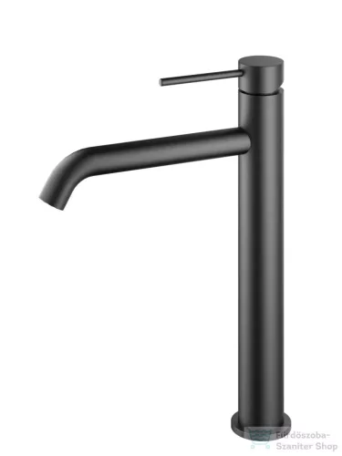 AREZZO design NOVA magasított mosdócsaptelep, leeresztő nélkül, szálcsiszolt gun metal AR-2102GM