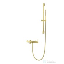   AREZZO design NOVA kádcsaptelep szett, szálcsiszolt arany AR-2104BG