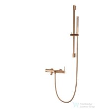   AREZZO design NOVA kádcsaptelep szett, szálcsiszolt rozé arany AR-2104BR