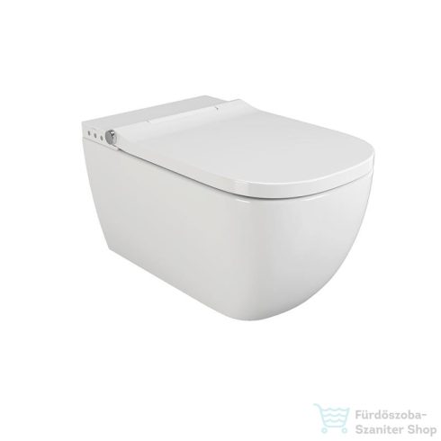 AREZZO design OHIO Rimless függesztett WC + okos WC tető AR-210FR