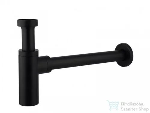 AREZZO design ROUND mosdószifon, matt fekete AR-220B