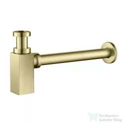   AREZZO design SQUARE mosdószifon, szálcsiszolt arany AR-244G