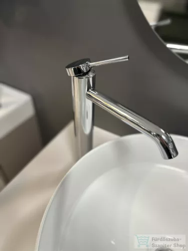 AREZZO design SLIMFIELD magasított mosdó csaptelep, leeresztő nélkül, króm AR-24602