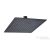 AREZZO design SLIM SQUARE 30x30 cm-es, szögletes fejzuhany, matt fekete AR-3001MB