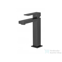   AREZZO design RHODEFIELD magasított mosdó csaptelep, leeresztő nélkül, matt fekete AR-3032BL