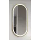 AREZZO design LED ovális okos tükör, szálcsiszolt arany AR-3056