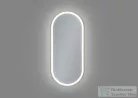 AREZZO design LED ovális okos tükör, szálcsiszolt arany AR-3056