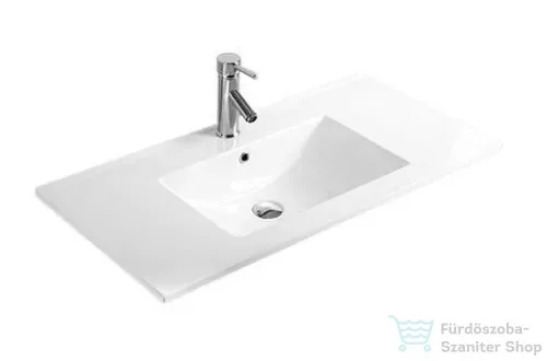 AREZZO design Medford 80x46 beépíthető mosdó, fehér AR-3080C