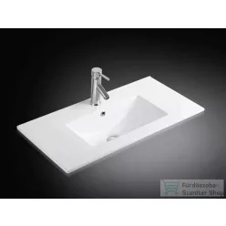   AREZZO design Medford 90x39 beépíthető mosdó, fehér AR-3090