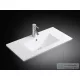 AREZZO design Medford 90x39 beépíthető mosdó, fehér AR-3090
