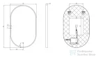 AREZZO design FRAME OVAL LED tükör AR-3099