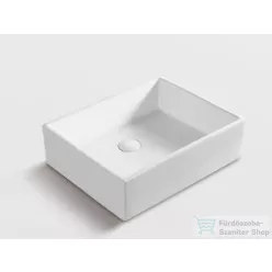   AREZZO design Reno pultra ültethető mosdó 49x39 cm, fehér AR-378